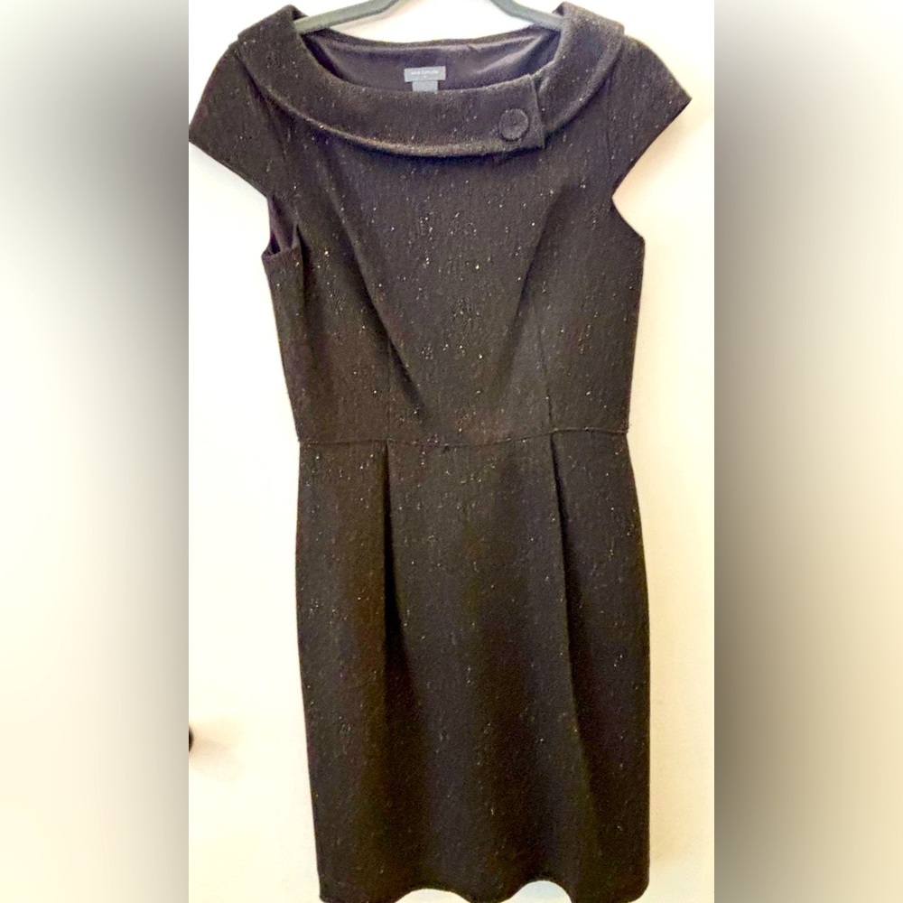 Wool Tweed a Polished Ladylike Ann Taylor Dress